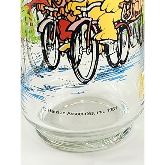 The Great Muppet Tall Glasses 16oz Kermit The Frog Fozzie Bear Gonzo 1981 x4 - Picture 10 of 16